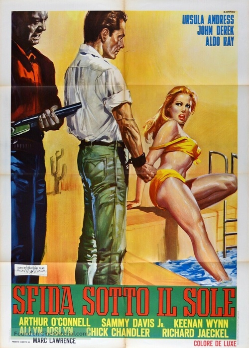 Nightmare in the Sun - Italian Movie Poster