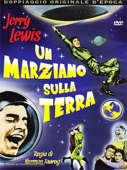 Visit to a Small Planet - Italian DVD movie cover