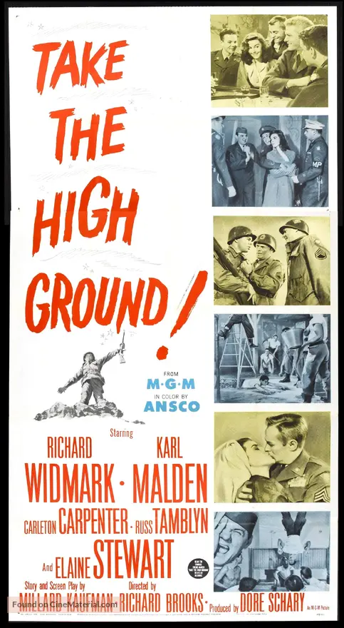Take the High Ground! (1953) movie poster