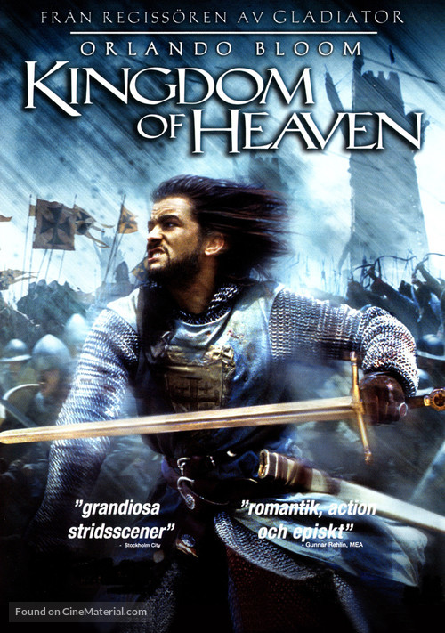 Kingdom of Heaven - Swedish DVD movie cover