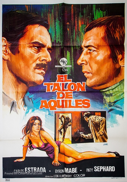 El tal&oacute;n de Aquiles - Spanish Movie Poster