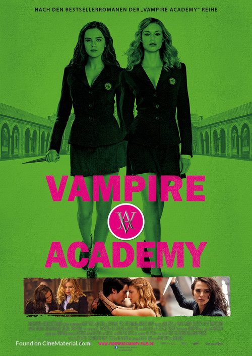 Vampire Academy - German Movie Poster