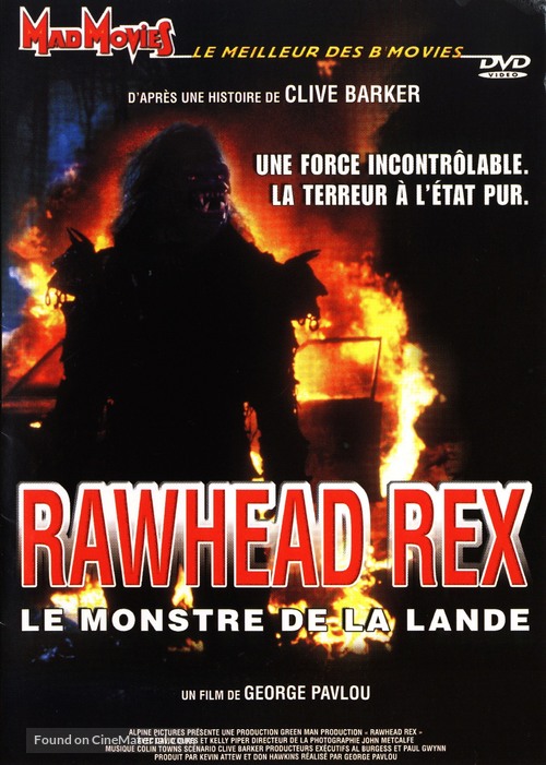 Rawhead Rex - French DVD movie cover