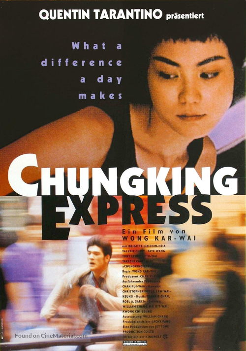 Chung Hing sam lam - German Movie Poster