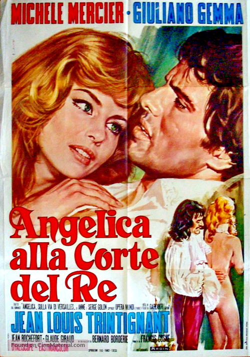 Merveilleuse Ang&eacute;lique - Italian Movie Poster