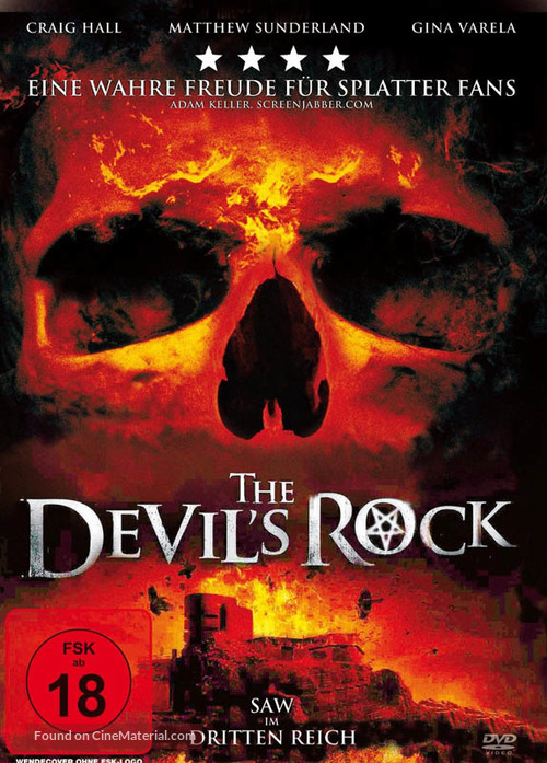 The Devil&#039;s Rock - German DVD movie cover