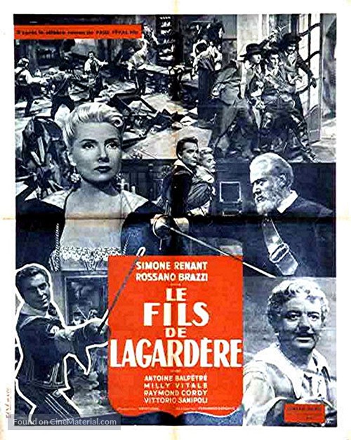 Il figlio di Lagard&egrave;re - French Movie Poster