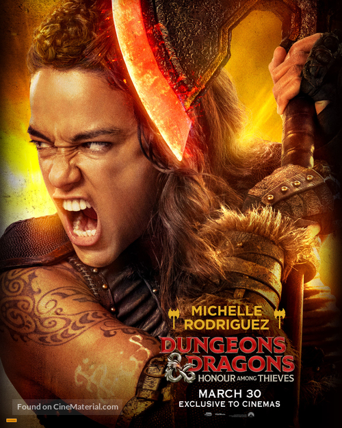 Dungeons &amp; Dragons: Honor Among Thieves - Australian Movie Poster