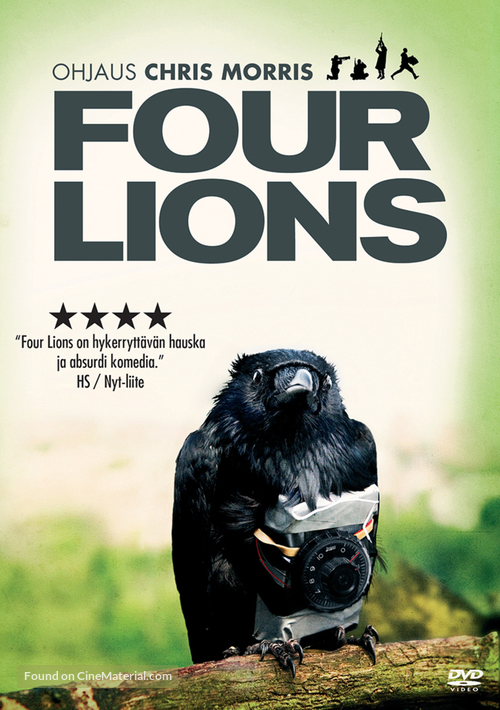 Four Lions - Finnish DVD movie cover