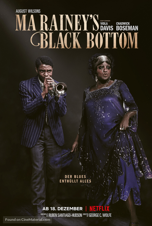 Ma Rainey&#039;s Black Bottom - German Movie Poster