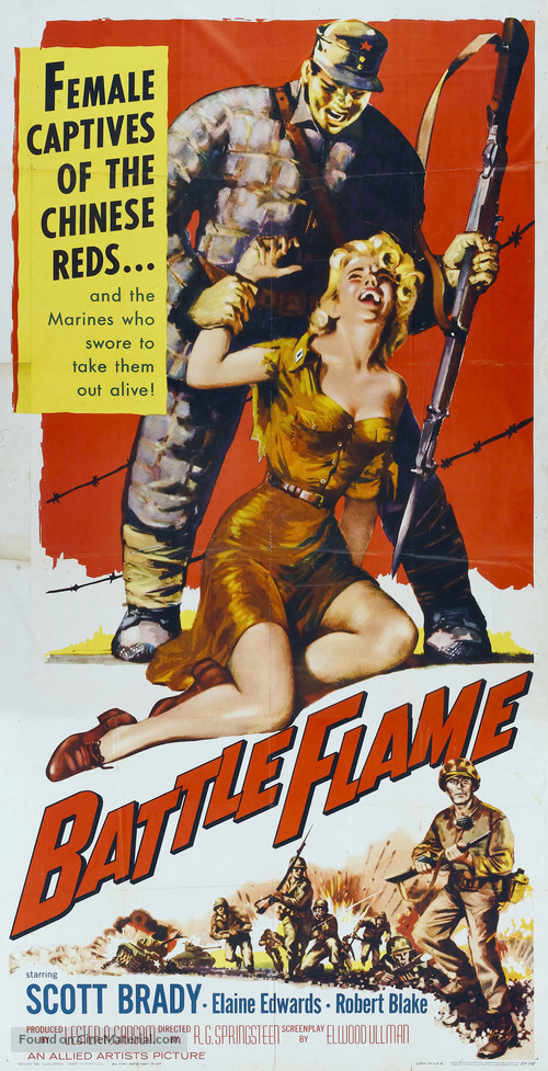 Battle Flame - Movie Poster