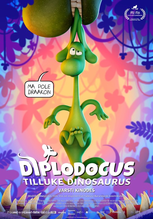 Diplodocus - Estonian Movie Poster