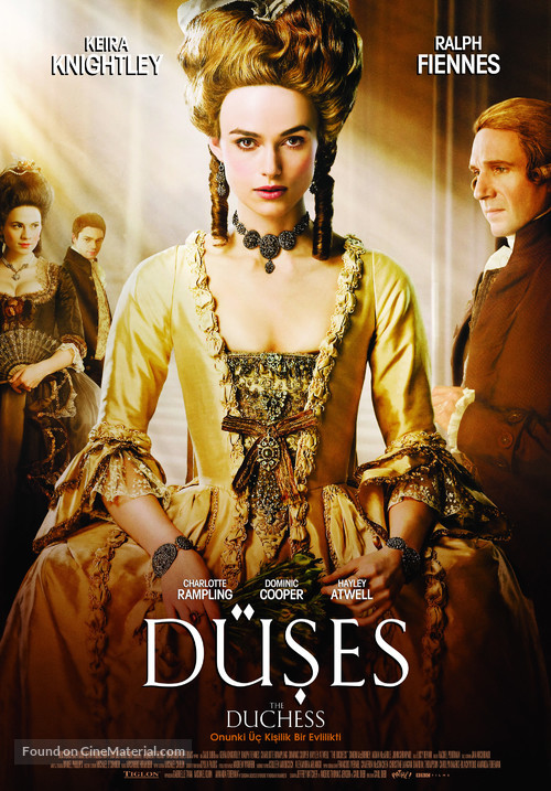 The Duchess - Turkish Movie Poster
