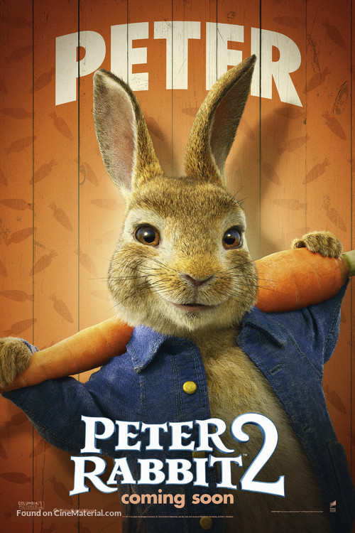 Peter Rabbit 2: The Runaway - British Movie Poster