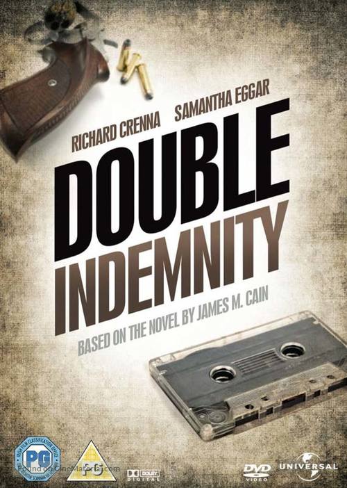 Double Indemnity - British DVD movie cover