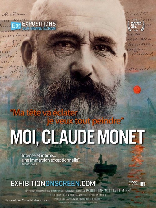 I, Claude Monet - French Movie Poster