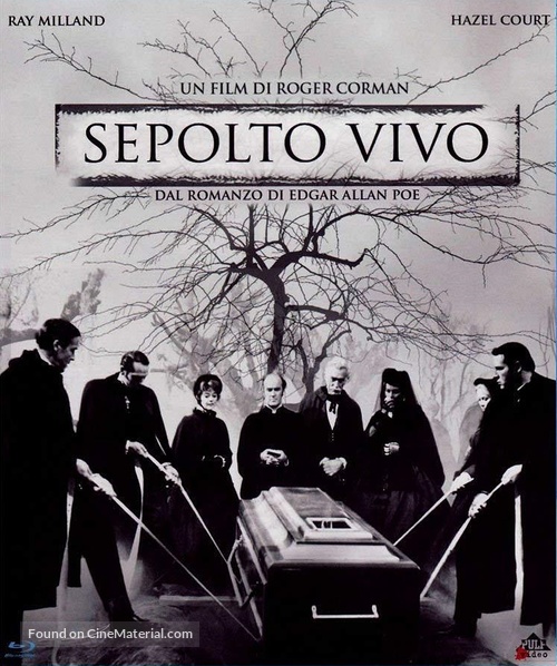 Premature Burial - Italian Blu-Ray movie cover