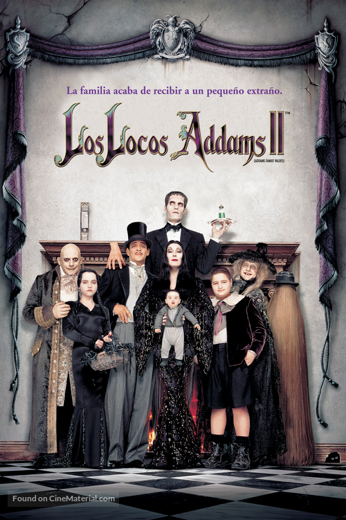 Addams Family Values - Argentinian DVD movie cover