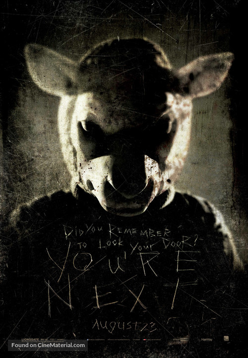 You&#039;re Next - Canadian Movie Poster