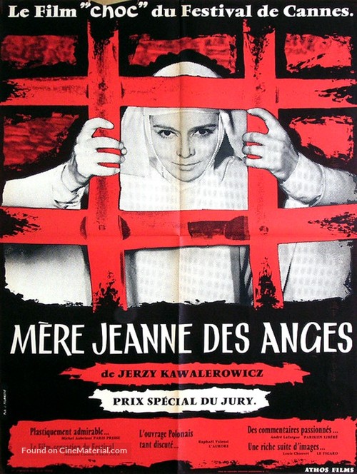 Matka Joanna od aniol&oacute;w - French Movie Poster