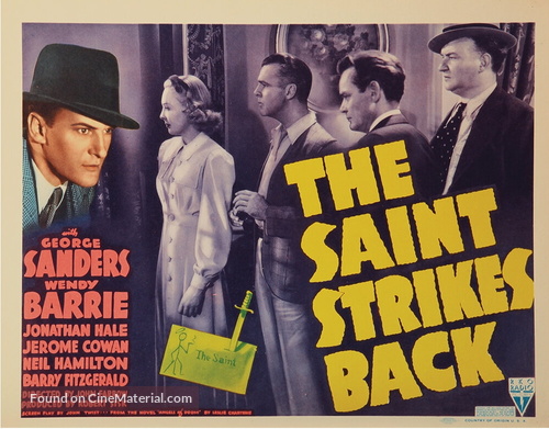 The Saint Strikes Back - Movie Poster