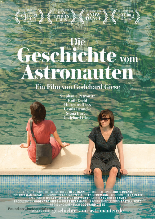 Die Geschichte vom Astronauten - German Movie Poster