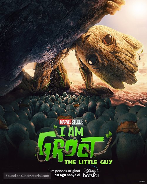 &quot;I Am Groot&quot; - Indonesian Movie Poster