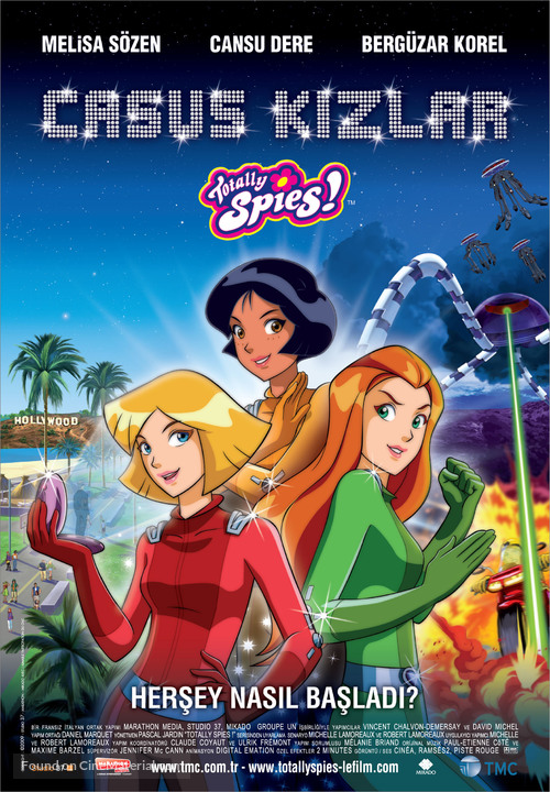 Totally Spies - Turkish Movie Poster