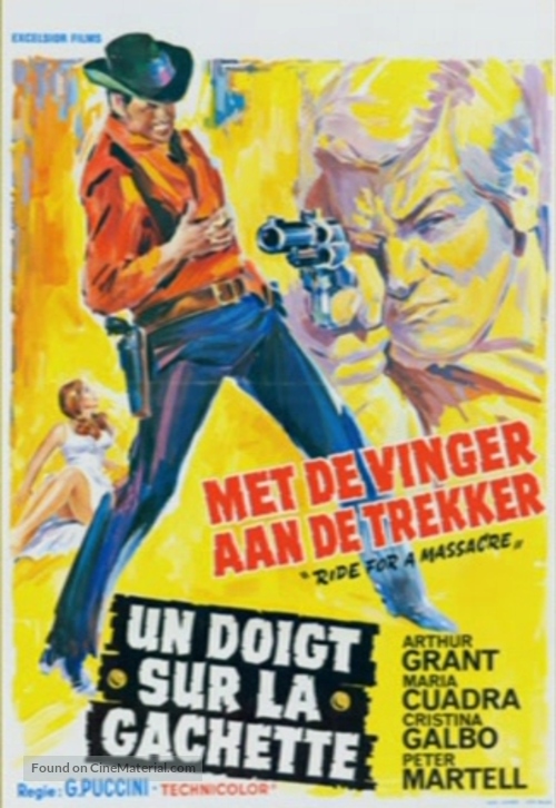 Dove si spara di pi&ugrave; - Belgian Movie Poster