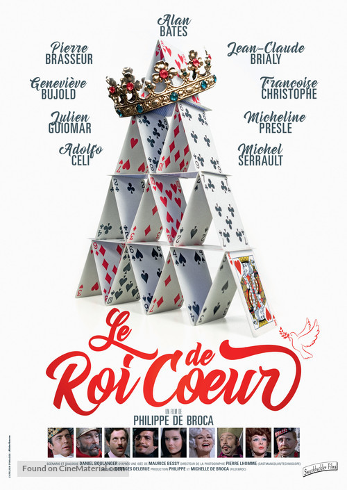 Roi de coeur, Le - French Re-release movie poster