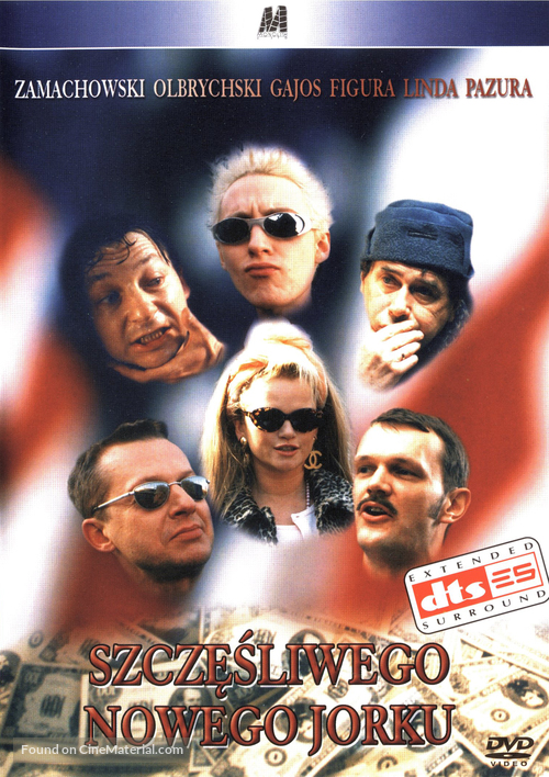 Szczesliwego Nowego Jorku - Polish DVD movie cover
