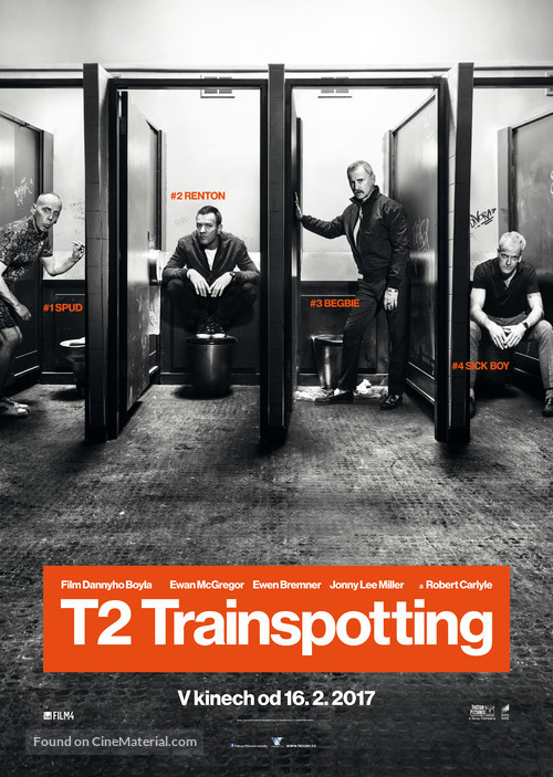 T2: Trainspotting - Czech Movie Poster
