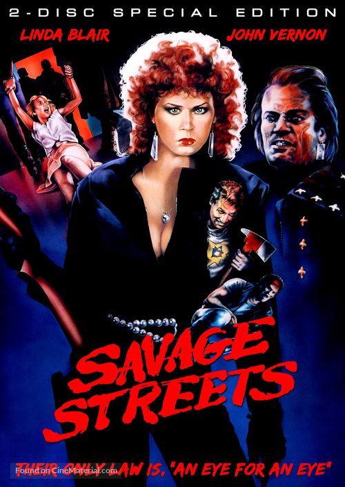 Savage Streets - DVD movie cover