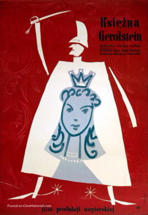 Gerolsteini kaland - Polish Movie Poster