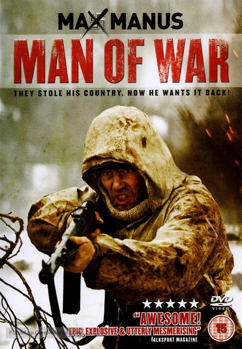 Max Manus - British DVD movie cover