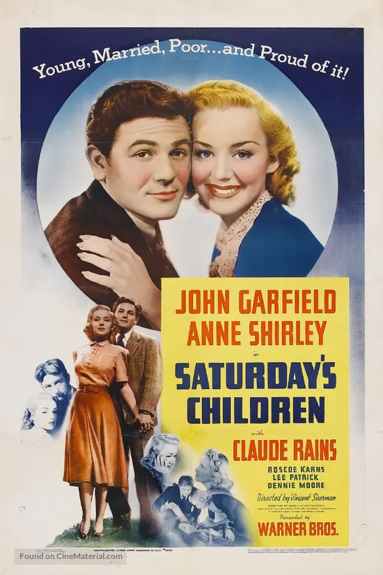 Saturday&#039;s Children - Movie Poster