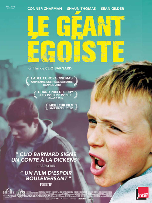 The Selfish Giant - French Movie Poster