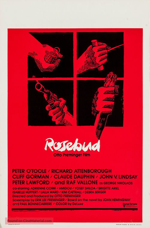 Rosebud - Belgian Movie Poster