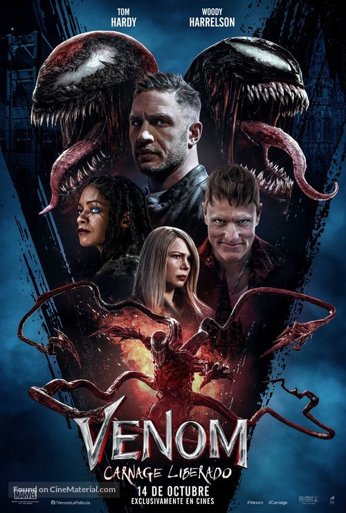 Venom: Let There Be Carnage - Colombian Movie Poster