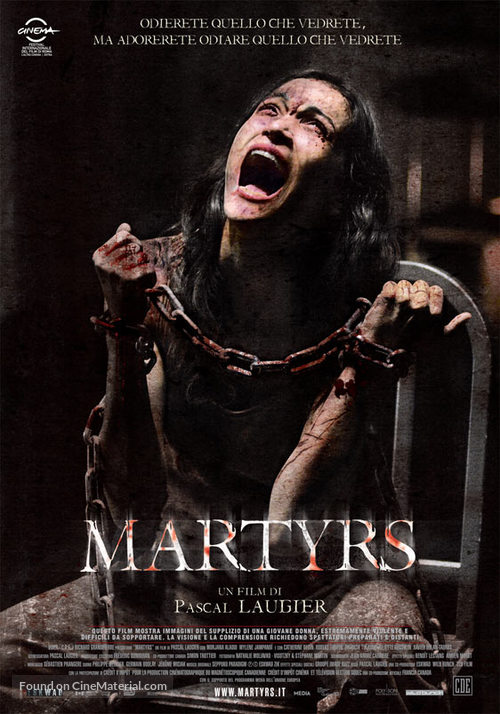 Martyrs - Italian Movie Cover