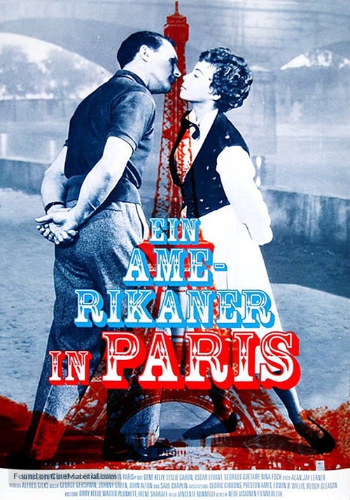 An American in Paris - German Re-release movie poster
