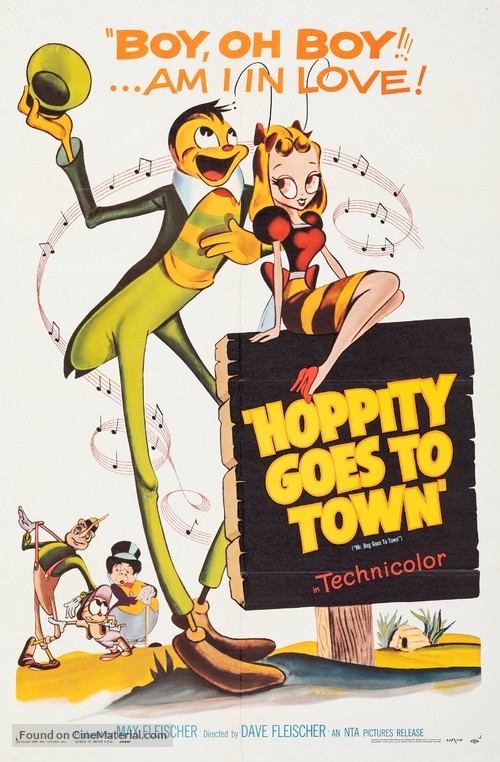 Mr. Bug Goes to Town - Re-release movie poster