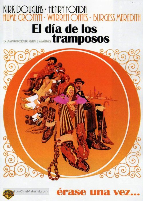 There Was a Crooked Man... - Spanish Movie Poster