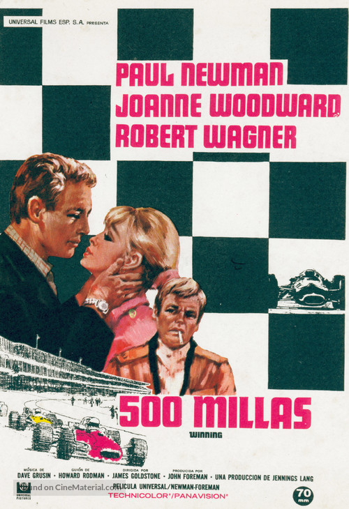 Winning - Spanish Movie Poster