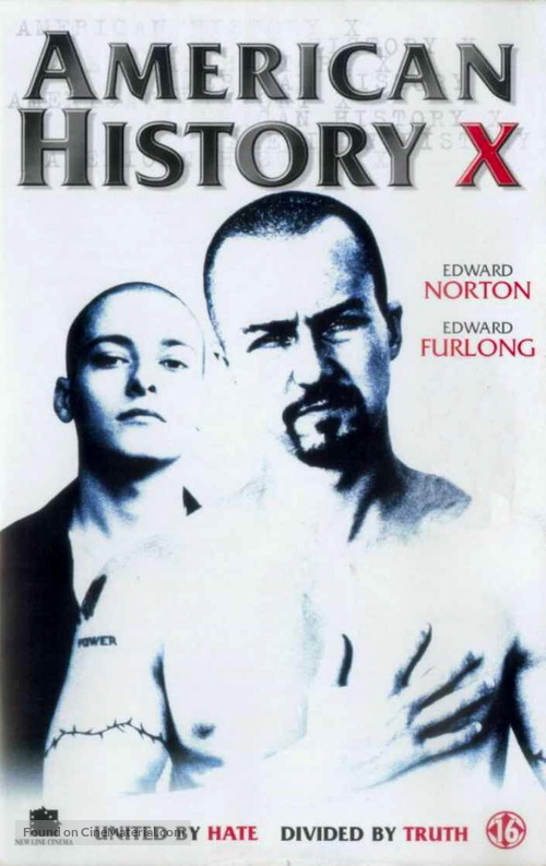 American History X - Dutch VHS movie cover