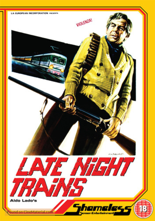 L&#039;ultimo treno della notte - British DVD movie cover