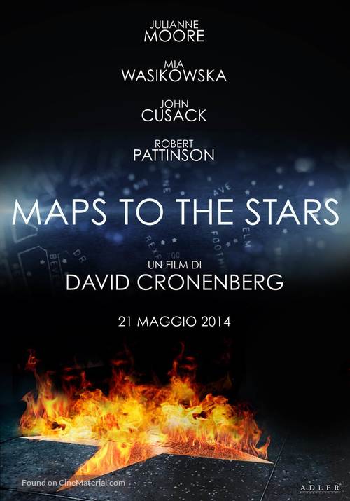 Maps to the Stars - Italian Movie Poster