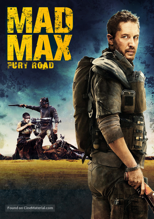 Mad Max: Fury Road - British DVD movie cover