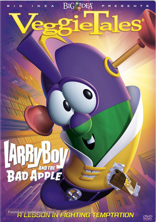 VeggieTales: Larry-Boy and the Bad Apple - DVD movie cover