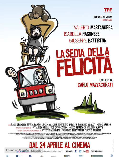 La sedia della felicit&agrave; - Italian Movie Poster